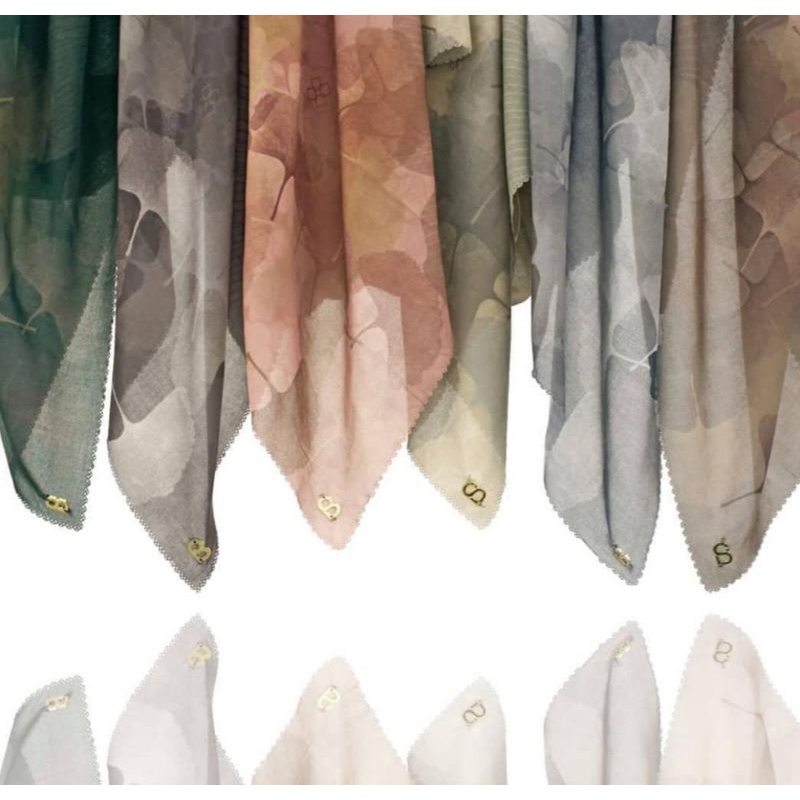 buttonscarves ginkgo series