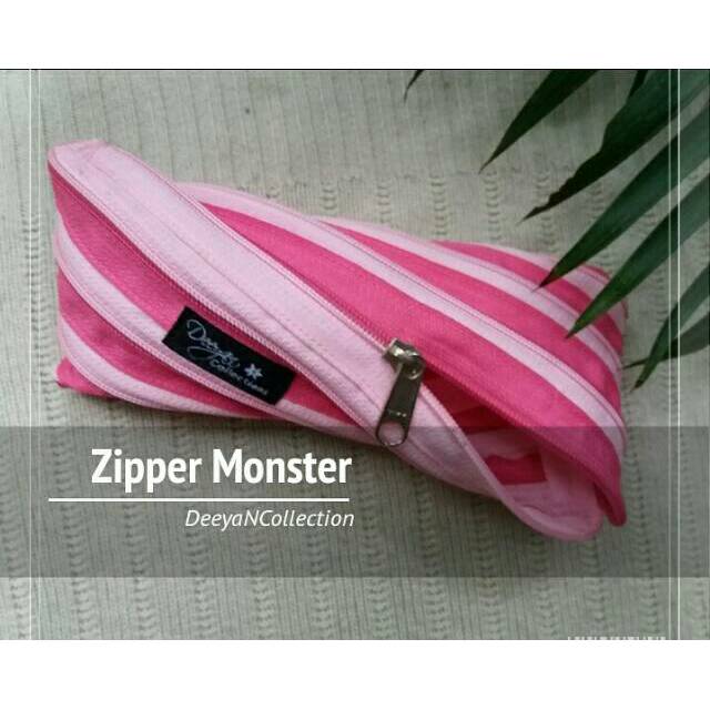 

Zipper Monster (tempat pensil)