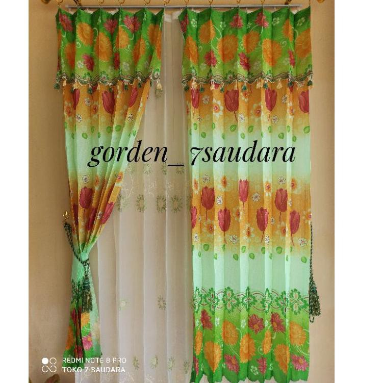 Pr0duk berkualitas Gorden Korden Gordyn Hordeng Tirai Kelambu Selambu Jendela Pintu Murah Minimalis