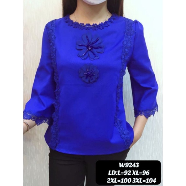 BLOUSE ATASAN CHIBI BAHAN MOSCOW