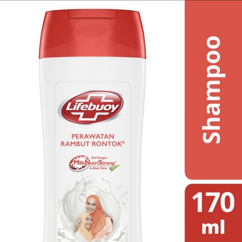 Lifebuoy shampoo botol 340ml &amp; 170ml