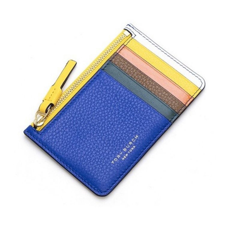 TB Zip Card Case Perry Color-Block Nautica Blue