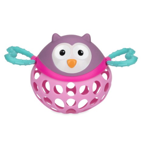 Nuby Baby Silly Shakers - Mainan Sensori Anak Silly Shakers (Owl)