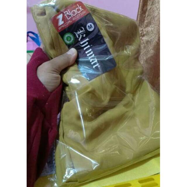 Kerudung Khimar yellow