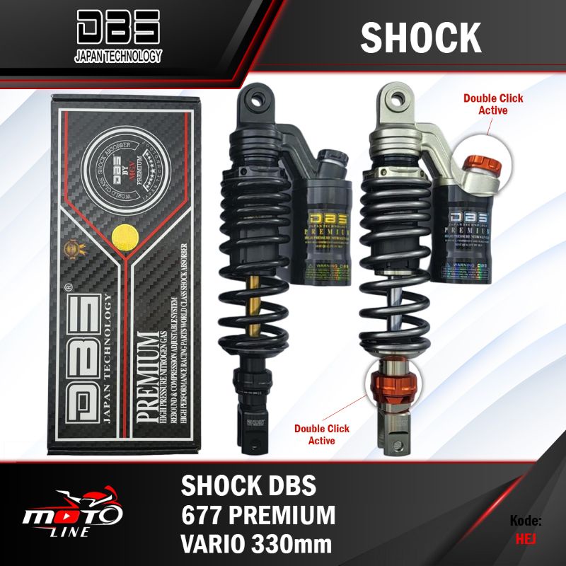Shock Tabung Vario DBS 677 Premium 330mm