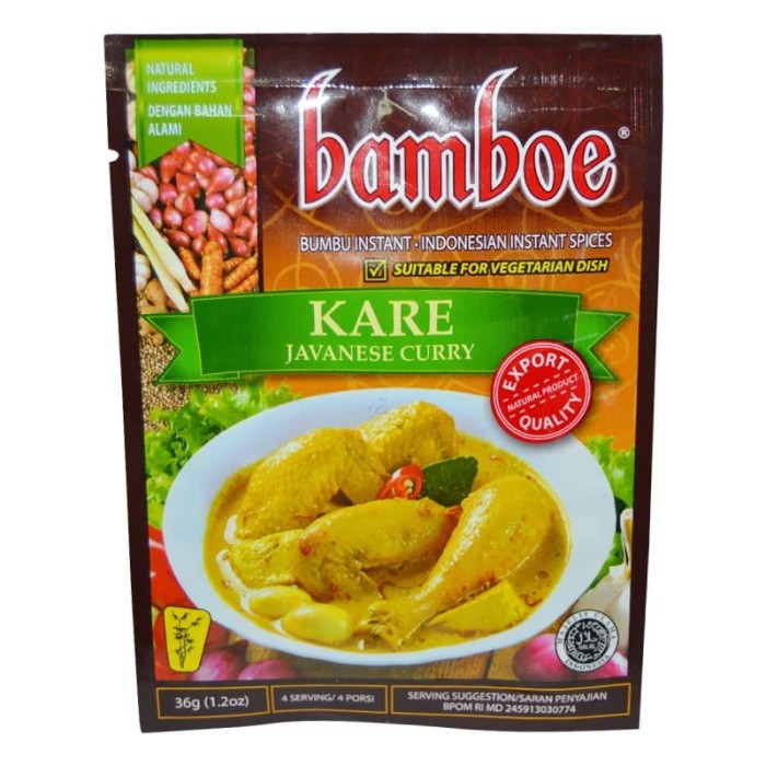 

Bamboe Export Kare 36Gr B