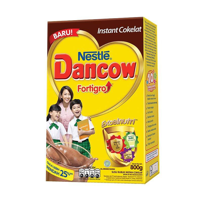 Dancow Fortigro Coklat 800gr