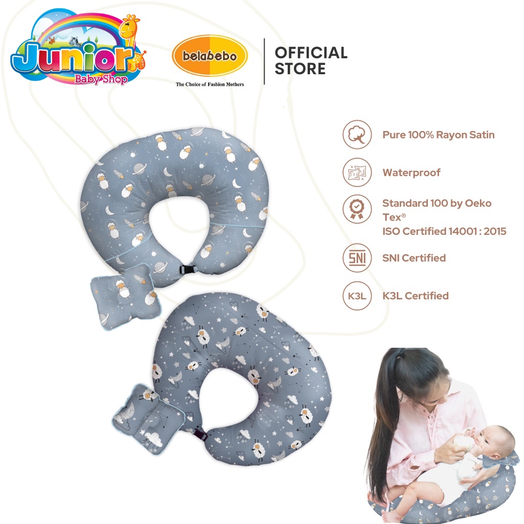 Belabebo Bantal Pinggang Meny Model Donat Gesper