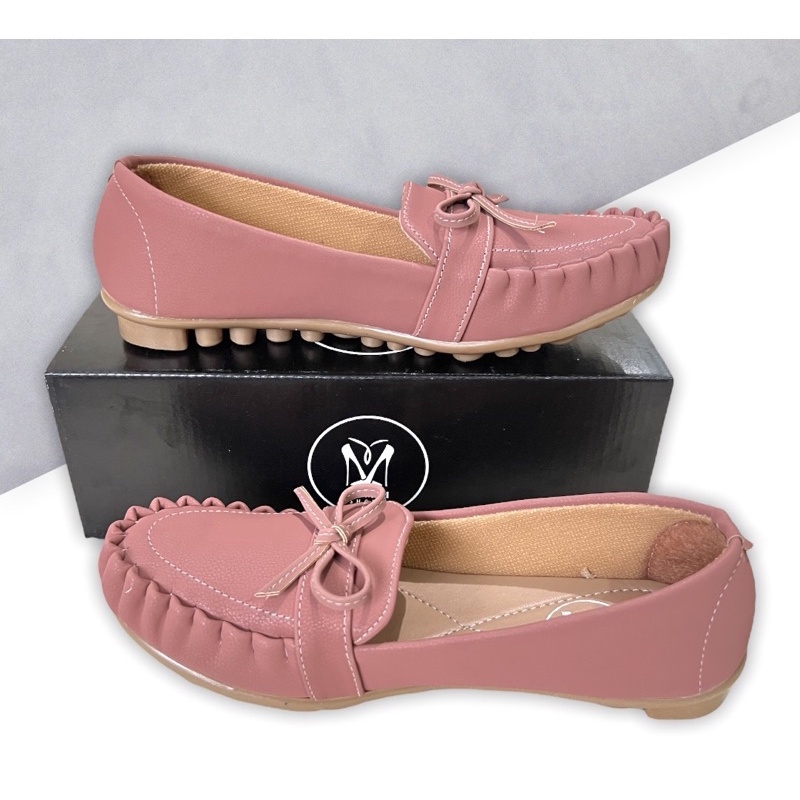 Mym2m Byone Sepatu Flat Wanita Balet Flatshoes Sol karet