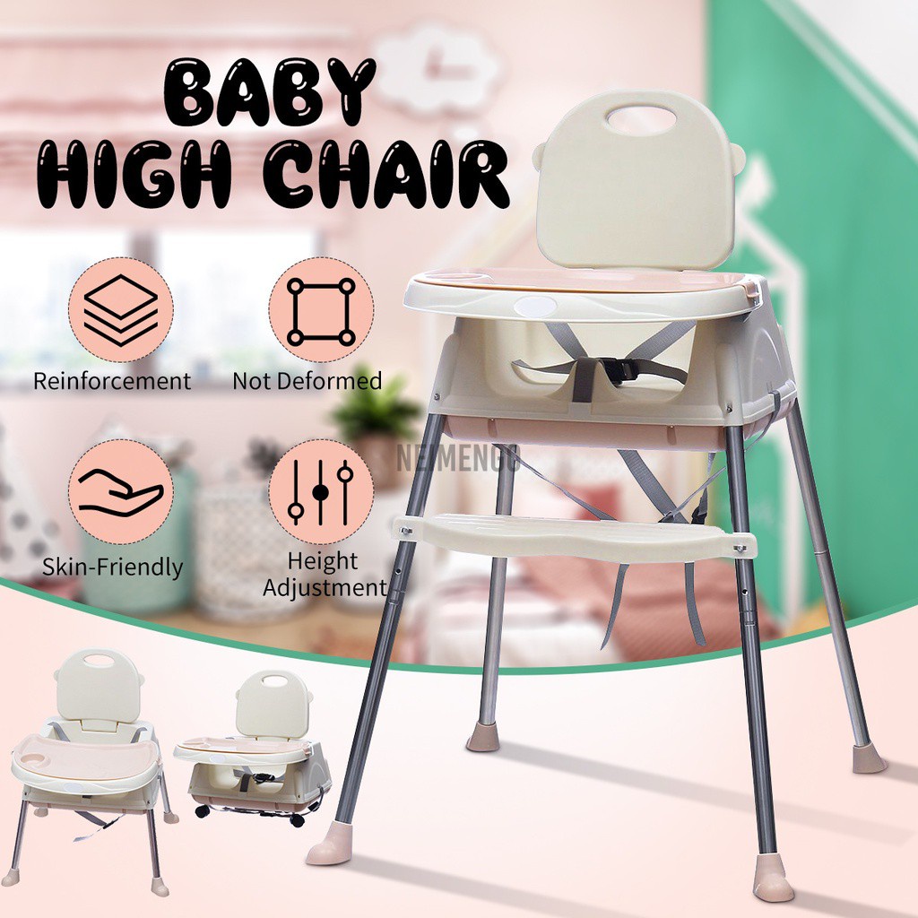 3 In 1 Adjustable Portable Baby Highchair Kids Toddler Eating High Chair Feeding Shopee Indonesia 3 In 1 Adjustable Portable Baby Highchair Kids Toddler Eating High Chair Feeding Shopee Indonesia