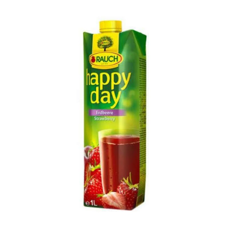 

Jus rauch happy day strawberry 1L