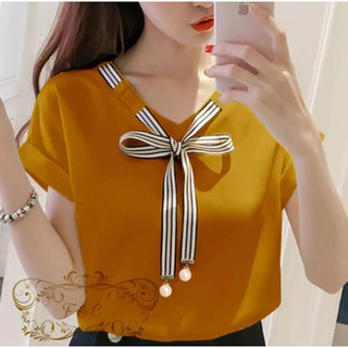 SIZE L XL BLOUSE LAURA / BAJU ATASAN WANITA / BLUS WANITA TERBARU