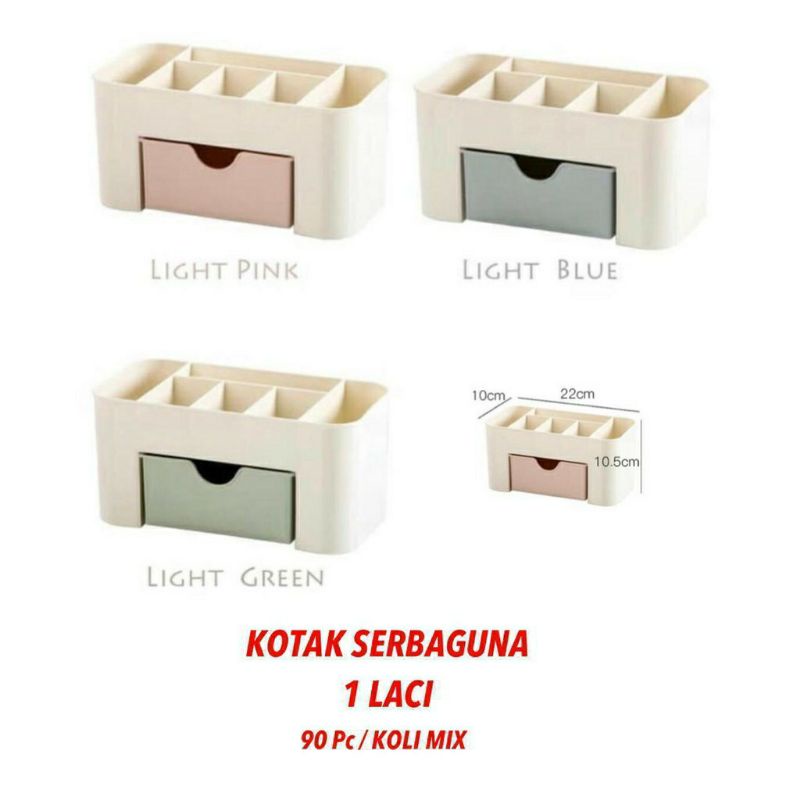 Rak kosmetik tempat penyimpanan kosmetik alat tulis
