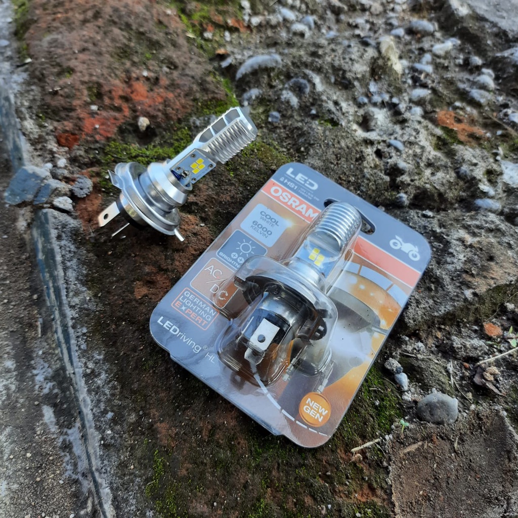 BOHLAM LED OSRAM DOP HSI H4 AC DC KAKI 3 5/6 PUTIH H4 LAMPU UTAMA MOTOR MOBIL UNIVERSAL CB GL MEGAPR