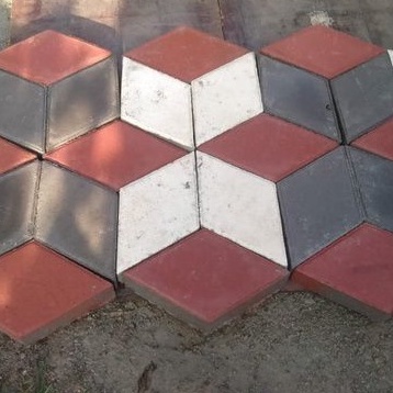 Paving Block Minimalis 3D Press Hidrolik Aneka Warna SINAR ROSTER ASD
