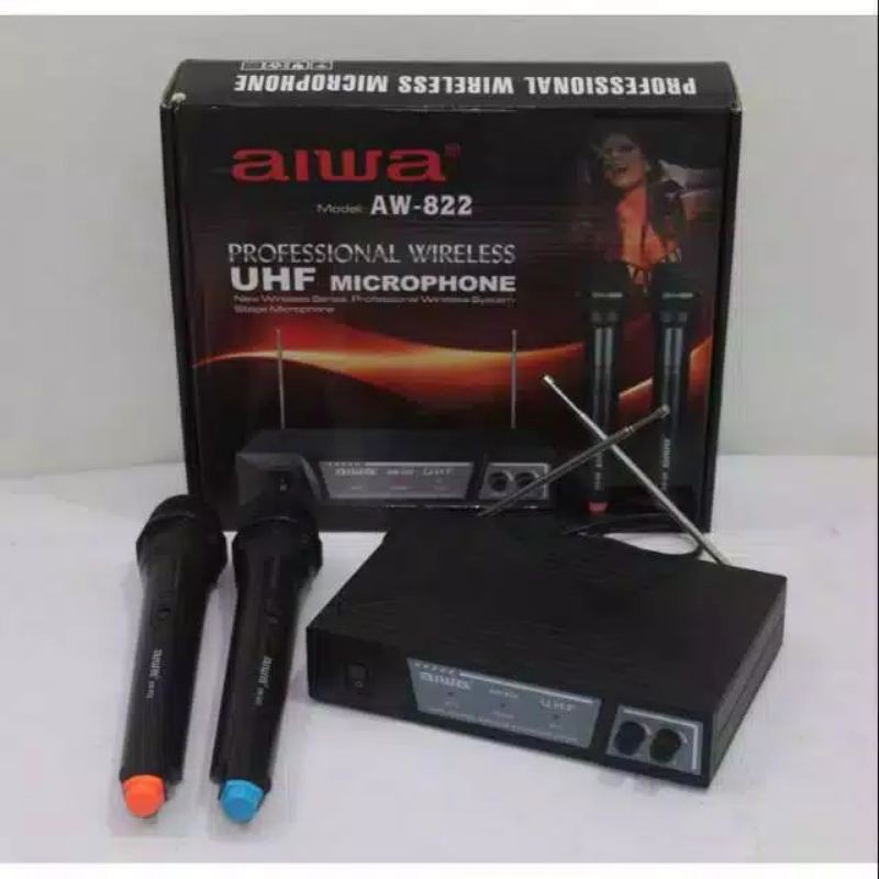 MIC WIRELESS AIWA AW822 / AW 822 HANDHELD