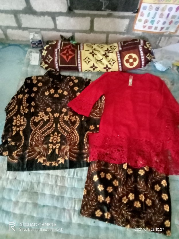 Zola_batik Couple Kabaya Brokat Dewi Sinta Panjang