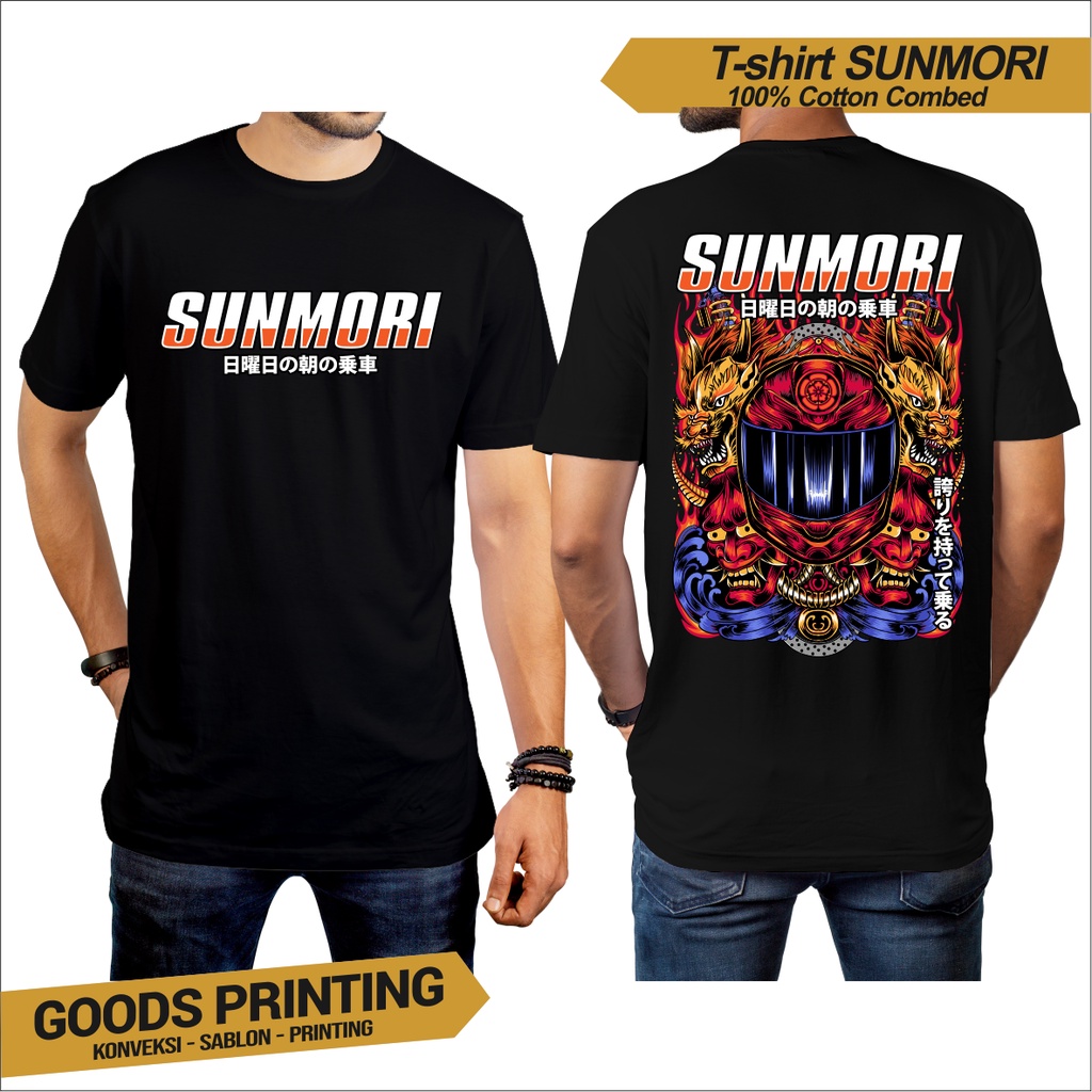 Kaos SUNMORI - T-shirt SUNMORI - Baju SUNMORI