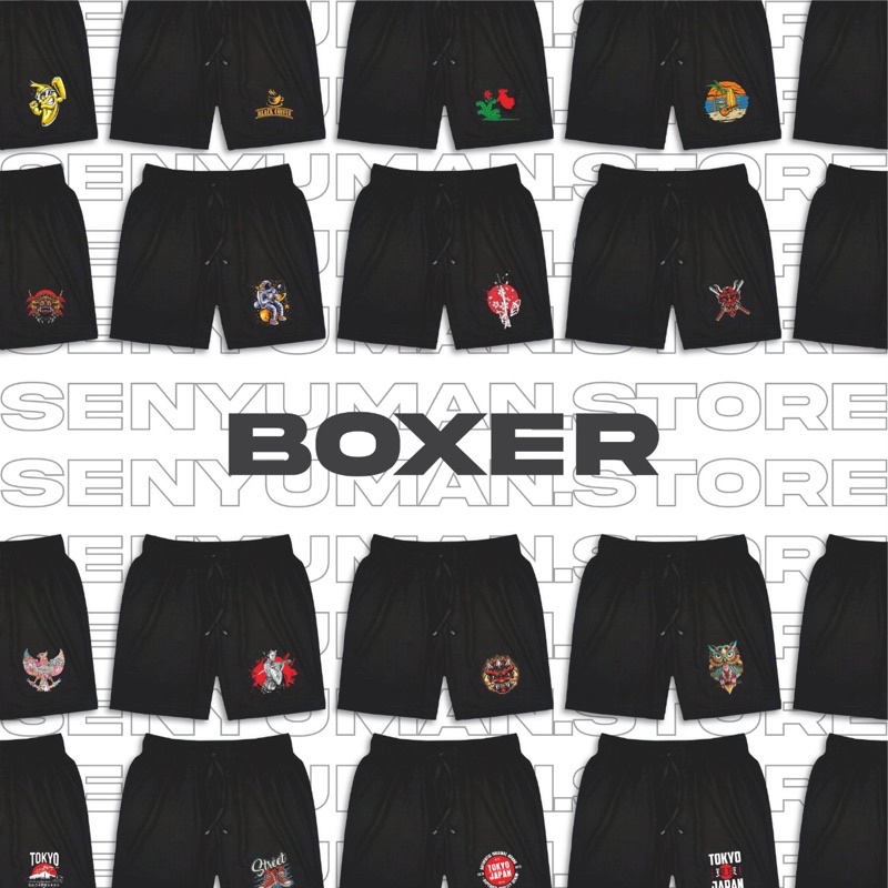 BOXER MURAH!!! | CELANA PENDEK | CELANA SANTAI | UNISEX | TERMURAH!!!