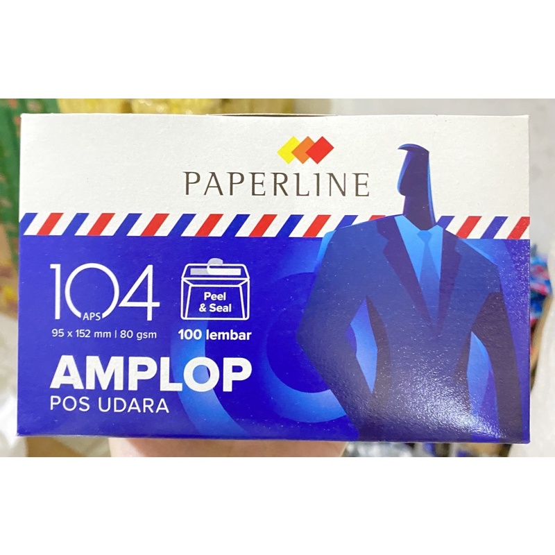 

Amplop paperline 95x152mm isi 100 lembar