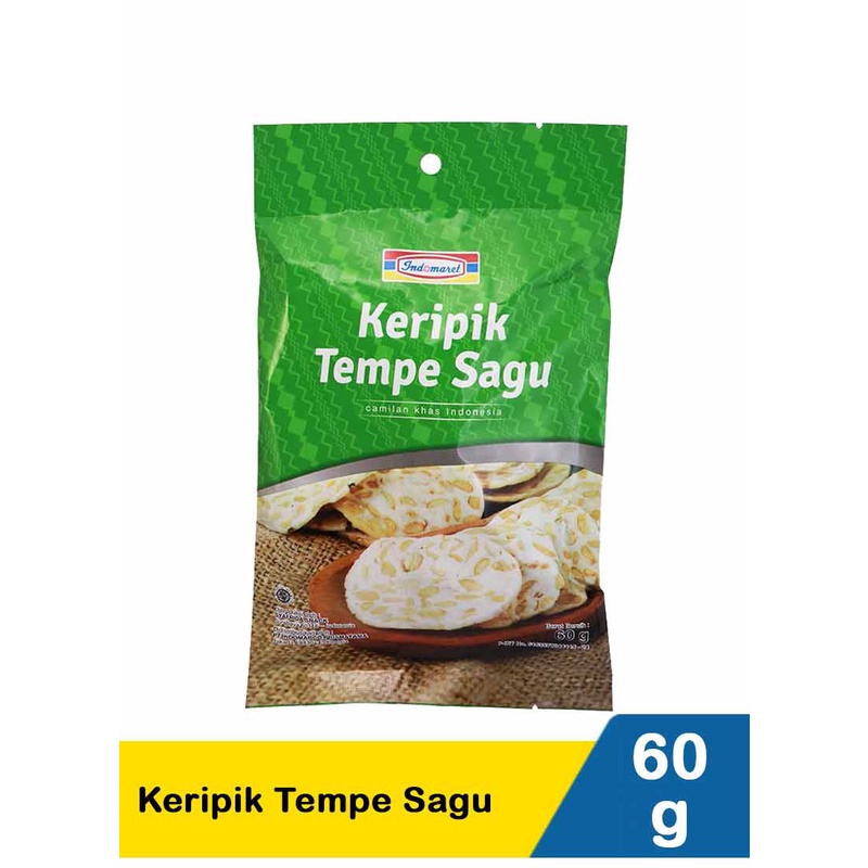 

Indomaret Keripik Tempe Sagu 60G