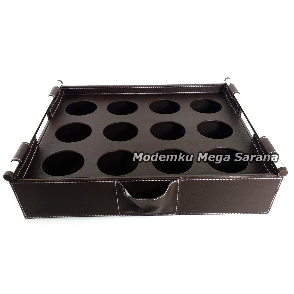 Tempat Tatakan Air Mineral Botol 600ml Vinyl - 12 Lubang