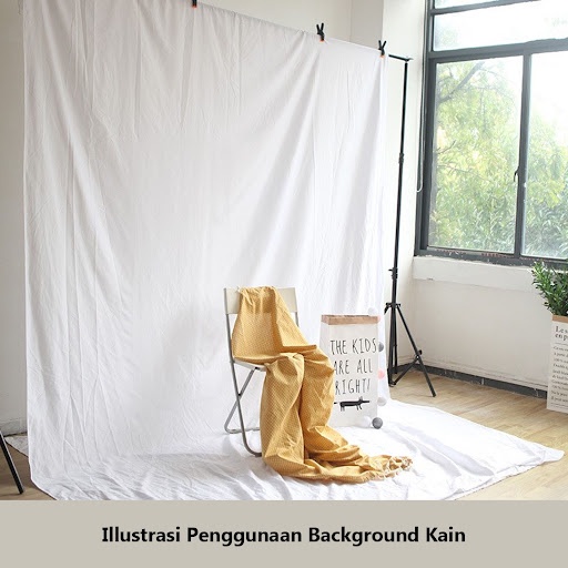 Jual Background Kain Backdrop Foto Studio X Meter Indonesia Shopee Indonesia