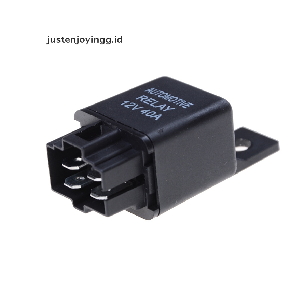 Justenjoyingg.id / 12V 40A relay Alarm SPST 4 Pin Dengan socket relay Untuk Mobil