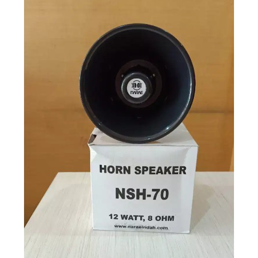 HORN SPEAKER NARAE NSH-70 TOA KONTEK HT SPEAKER CORONG NSH-9 NSH 70 90 TOA BULAT JUALAN 12 WATT