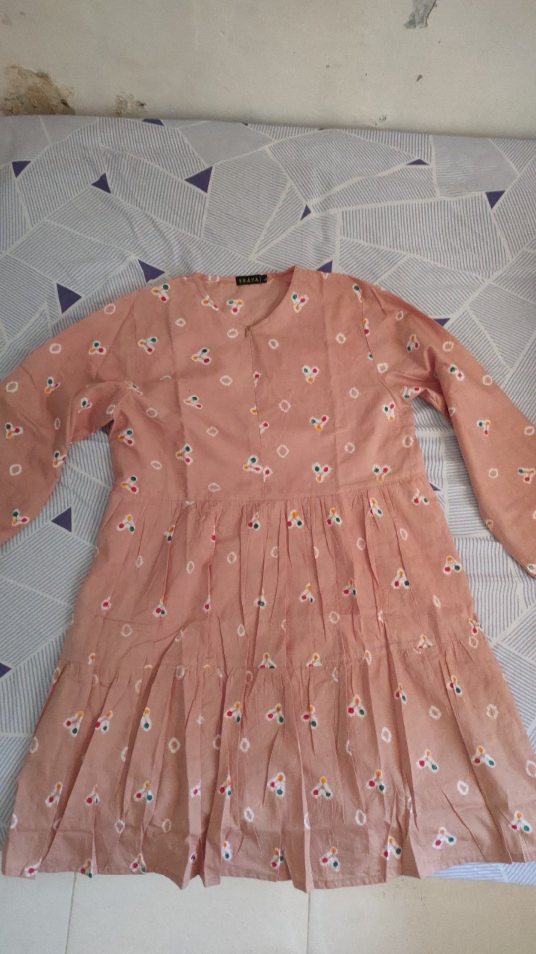 Sigi Tunic / Batik Jumputan Cengkehan Batik Tunik Batik Busui Batik Pastel