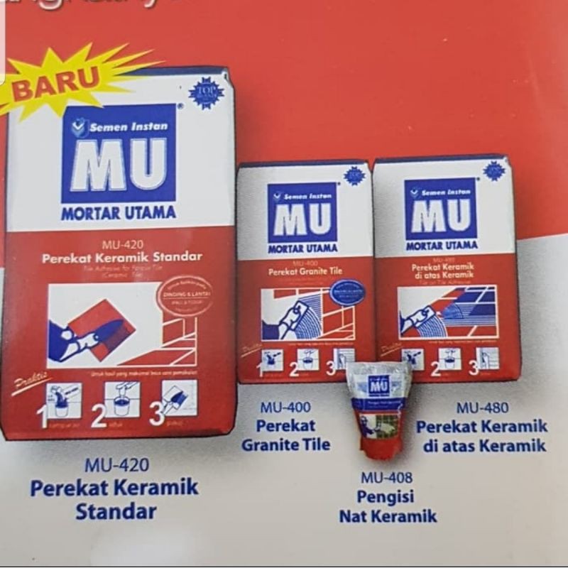 semen mortar MU 420 pasang keramik
