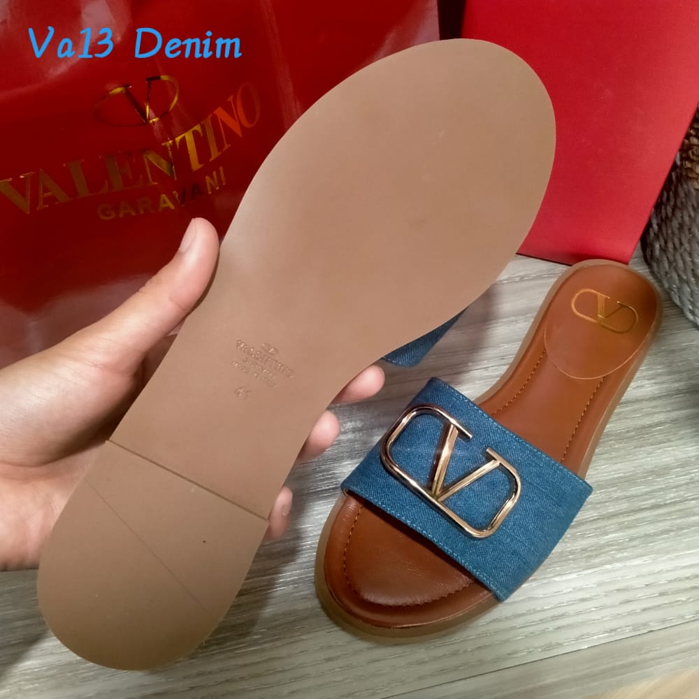 Sandal Wanita jeans Va 13