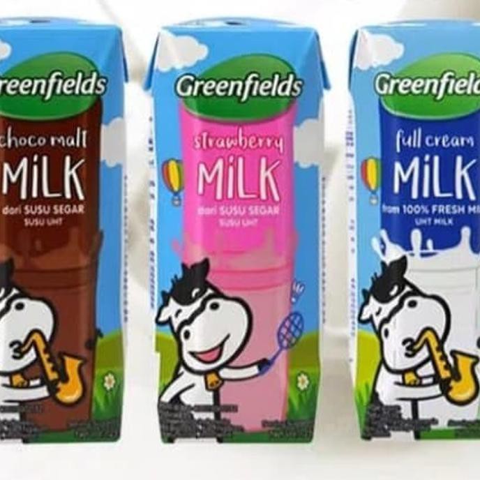 

Susu Greenfields UHT 125ml @ 40pcs - fullcream