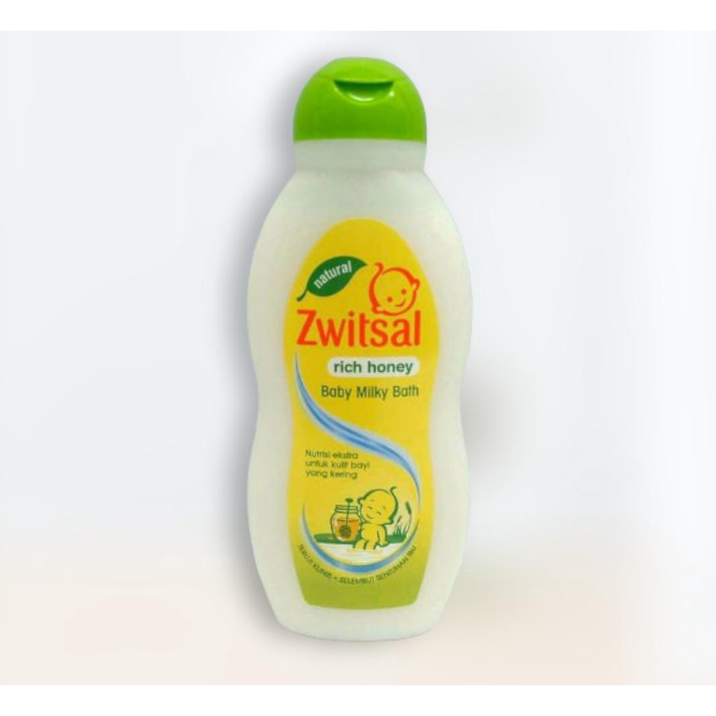 Zwitsal Natural Baby Milky Bath Rich Honey 200ml