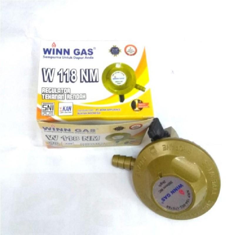 Regulator Winn Gas Auto W-118 NM (Tanpa Meter)