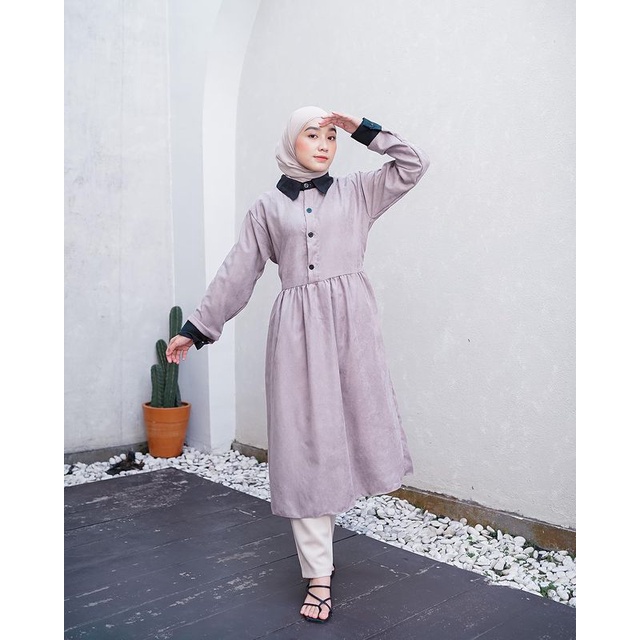 HYUNA TUNIK - KOREAN STYLE - TUNIK KOREA - ATASAN WANITA