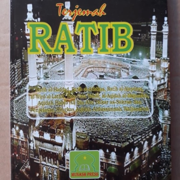 Limited Buku Ratib Terjemah RATIB Rotib Kitab Ratib Haddad Athas Alaydrus