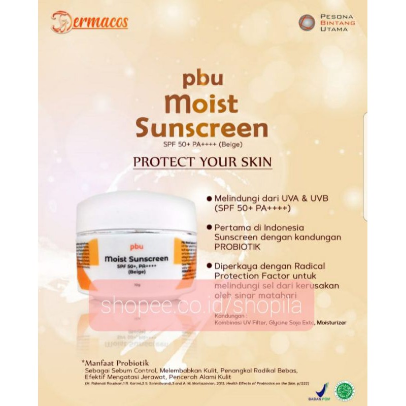 pbu moist sunscreen