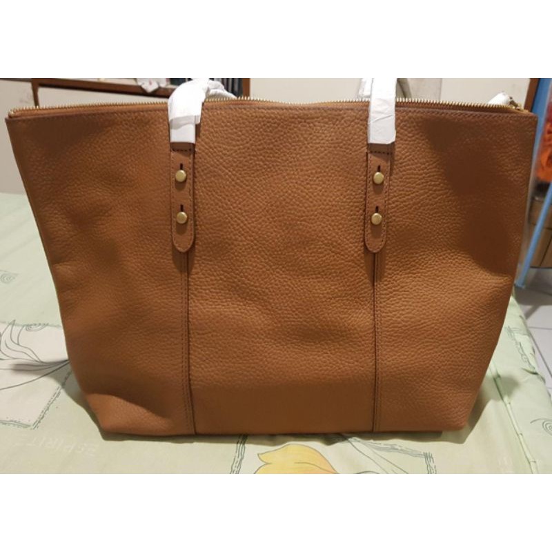 Fossil Tote Brown