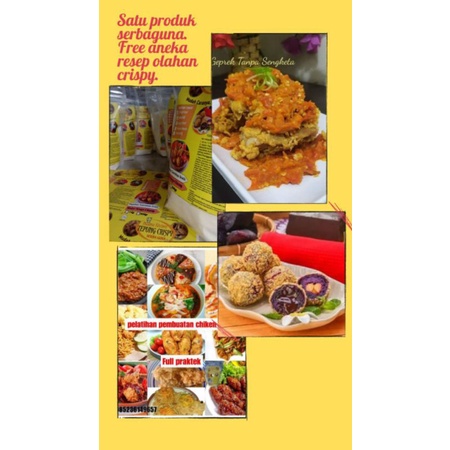 

TEPUNG CRISPY SIAP PAKAI TEPUNG BUMBU SERBAGUNA
