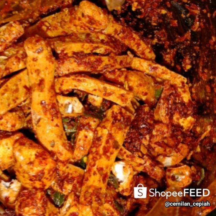 

ID6n1Mb--Basreng baso goreng Basreng stik pedas Basreng Kering Cabe asli daun jeruk 500 gram