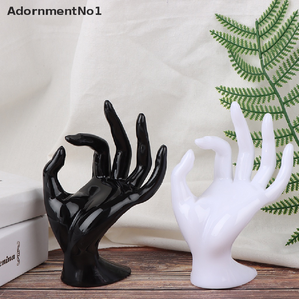 (AdornmentNo1) Stand Holder / Dudukan Display Cincin / Perhiasan Bahan Resin Desain Gestur Ok