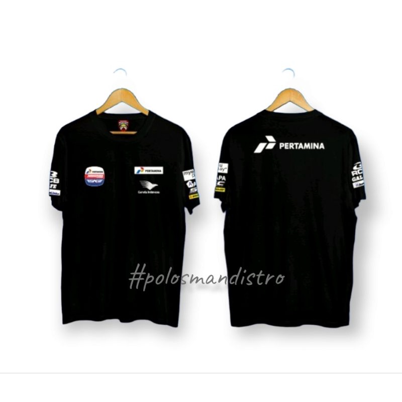 Baju Kaos MRTI Mandalika PerTamina SAG 100% Original/Best Premium / kaos PERTAMINA SPONSOR