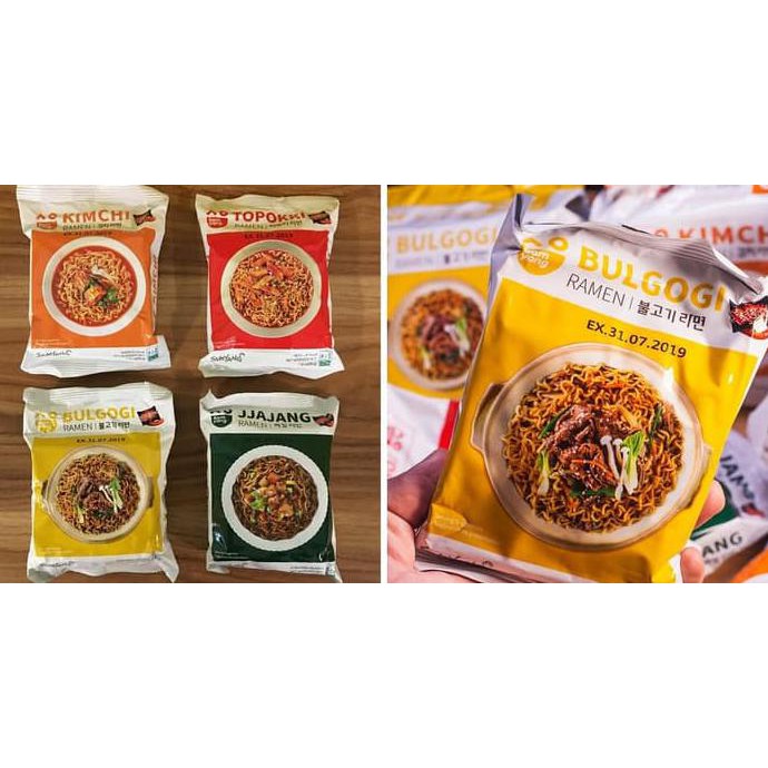 

Termurah Halal - New Samyang Ramen Topokki, Bulgogi, Kimchi, Jjajang