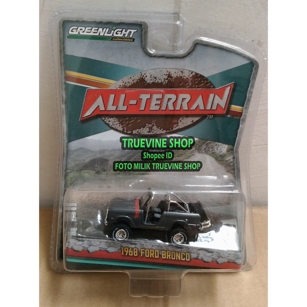 GREENLIGHT 1968 Ford Bronco - All Terain (Diecast)