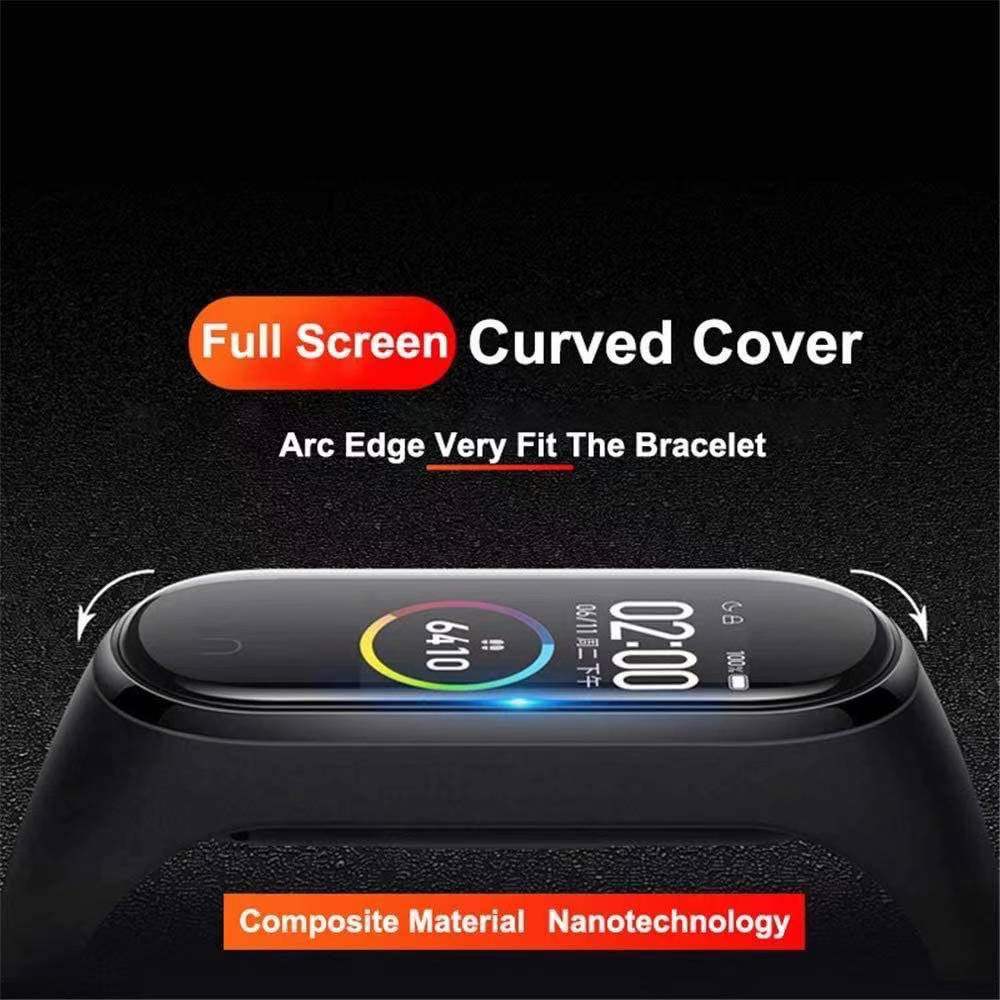 Anti Gores Xiaomi Mi Band 4/5/6 2D / 3D Screen Protector Mi Band 4/5/6 Smartband Screen Guard