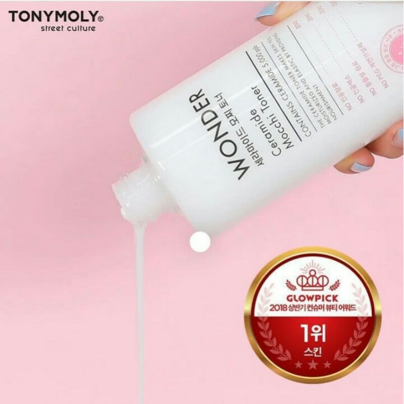 TONYMOLY Wonder Ceramide Mocchi Toner (500 ml)