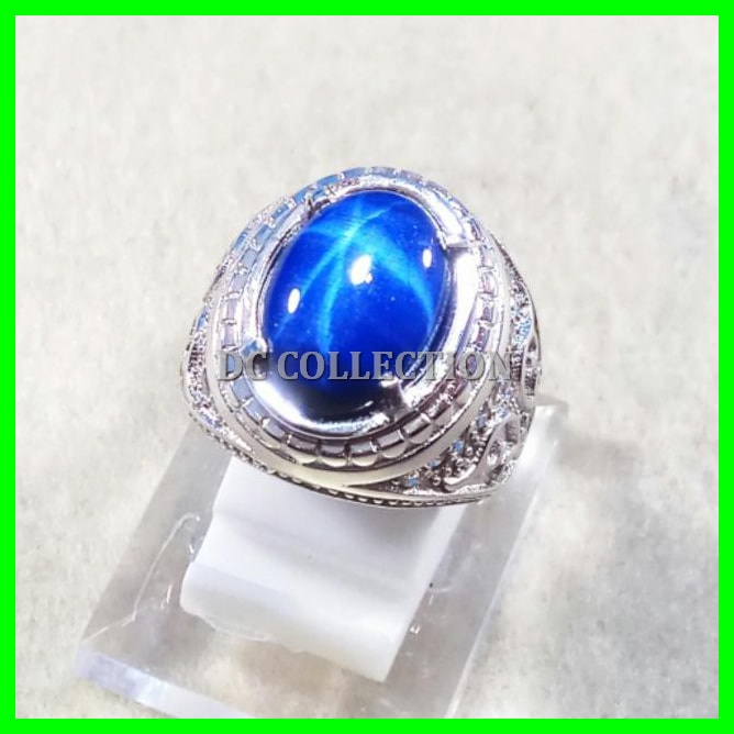 CINCIN BATU AKIK PERMATA AMERICAN STAR 6 STAR MEWAH BERKELAS