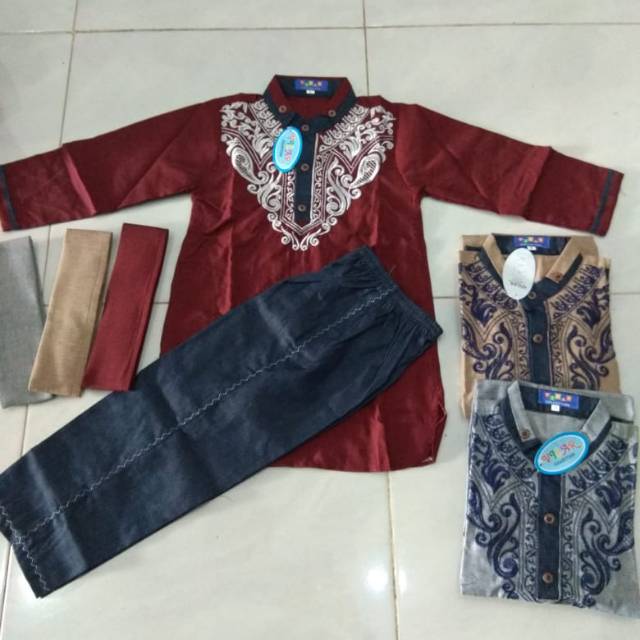 Koko anak lengan panjang/koko vizar