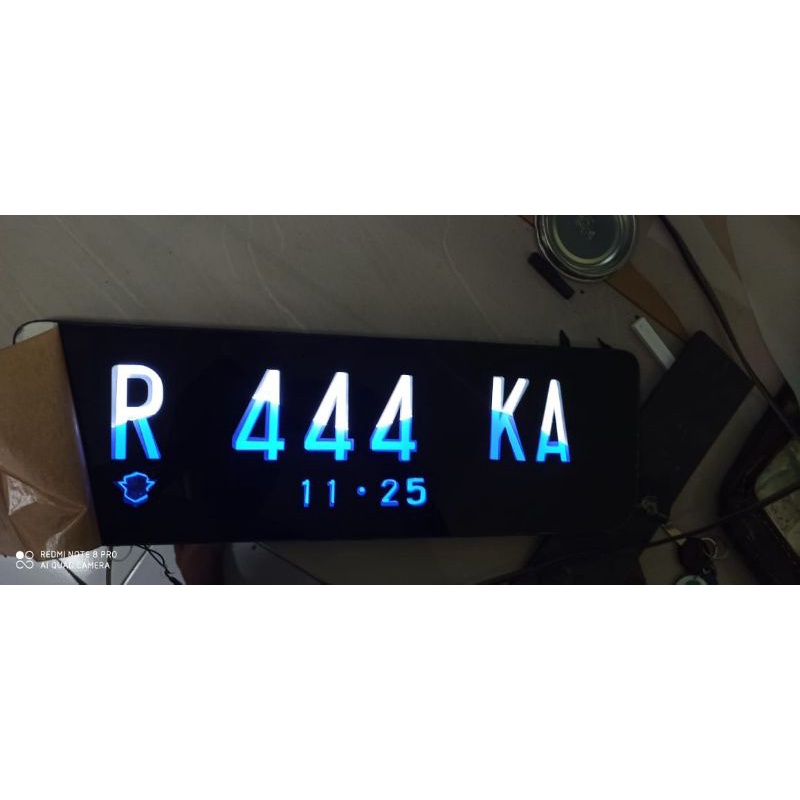 Plat Nomor Mobil Variasi